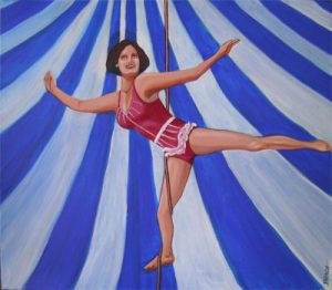 Rope Dancer - Circus Series - Brenda Kato