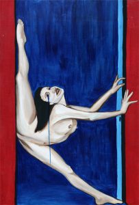 Blue Door - Contortionist Series - Brenda Kato