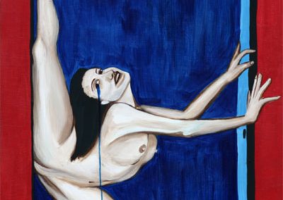 Blue Door - Contortionist Series - Brenda Kato